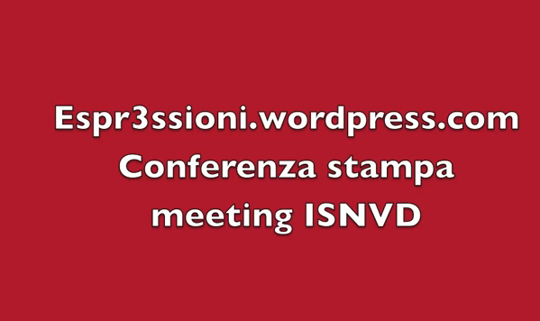ISNVD conferenza stampa - audio